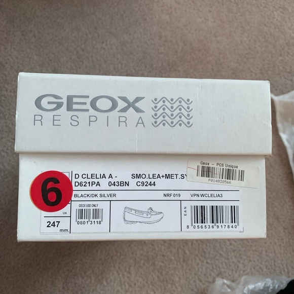Geox leather flats/loafers/boat shoes - Picture 6 of 6